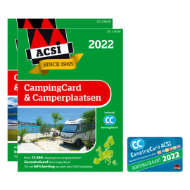 ACSI CampingCard & Camperplaatsen 2022